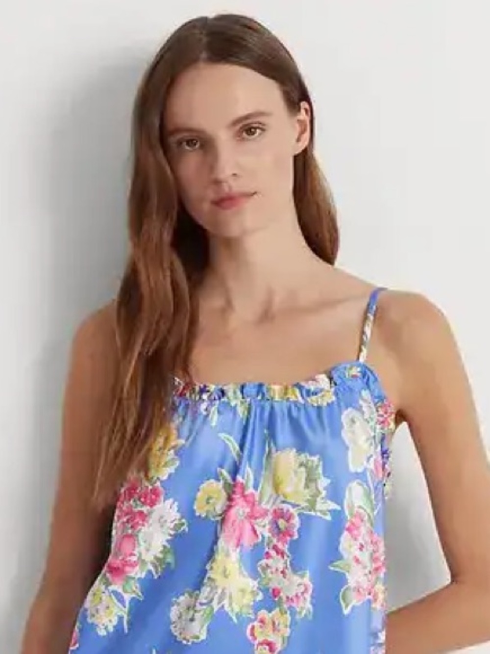 Lauren Ralph Lauren Black Label Satin Top